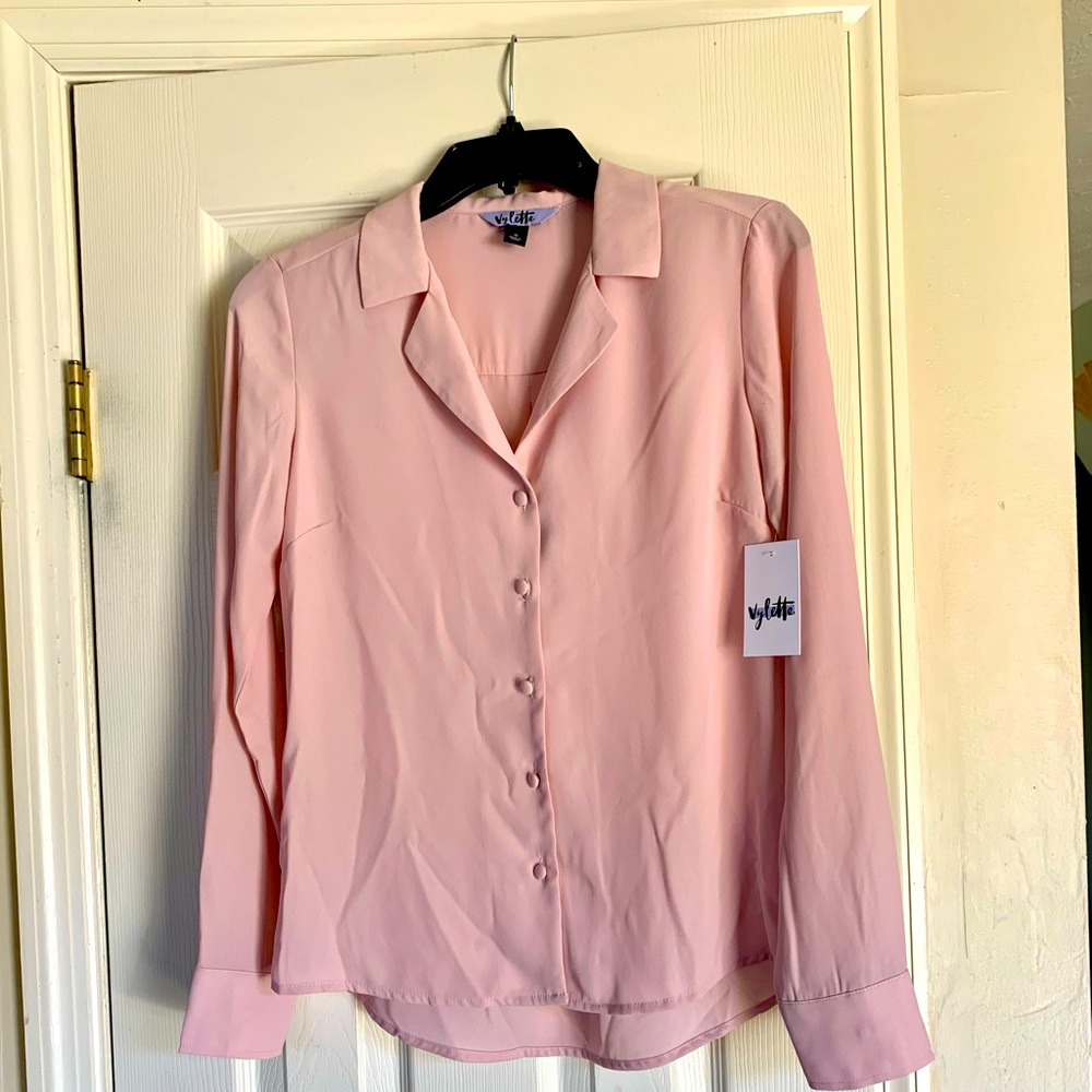 Blush color women’s top